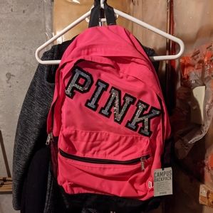 VS pink campus backpack